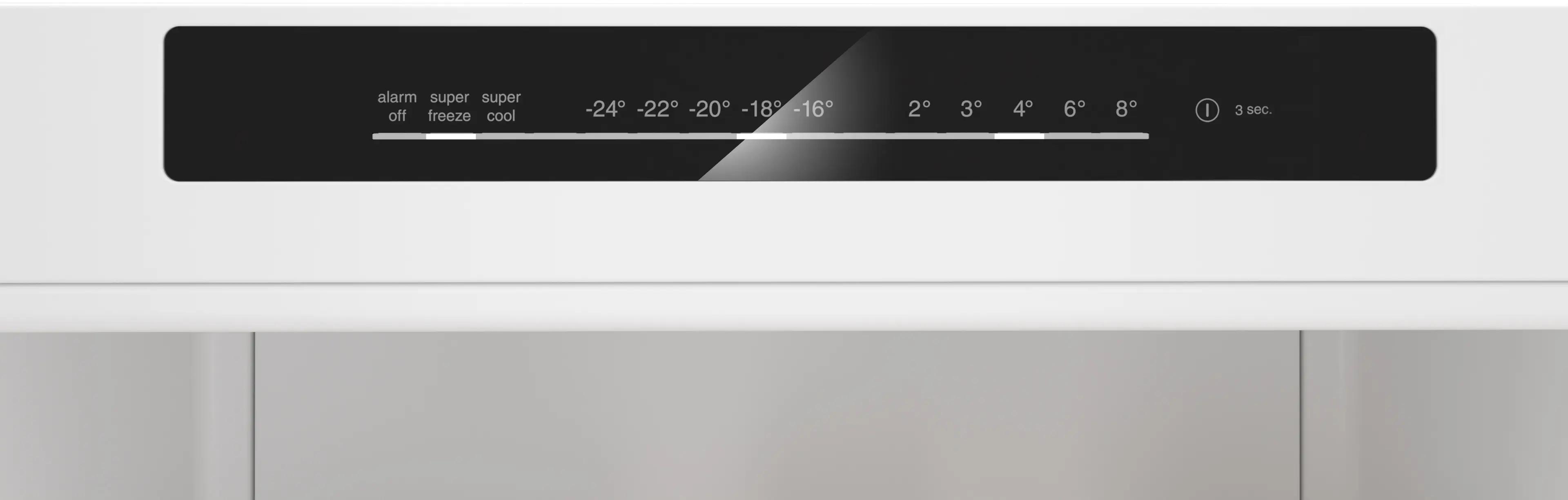 SIEMENS iQ300 Üstten Donduruculu Buzdolabı 186 x 75 cm Beyaz, Total noFrost KD76NNWE0N - görsel 3