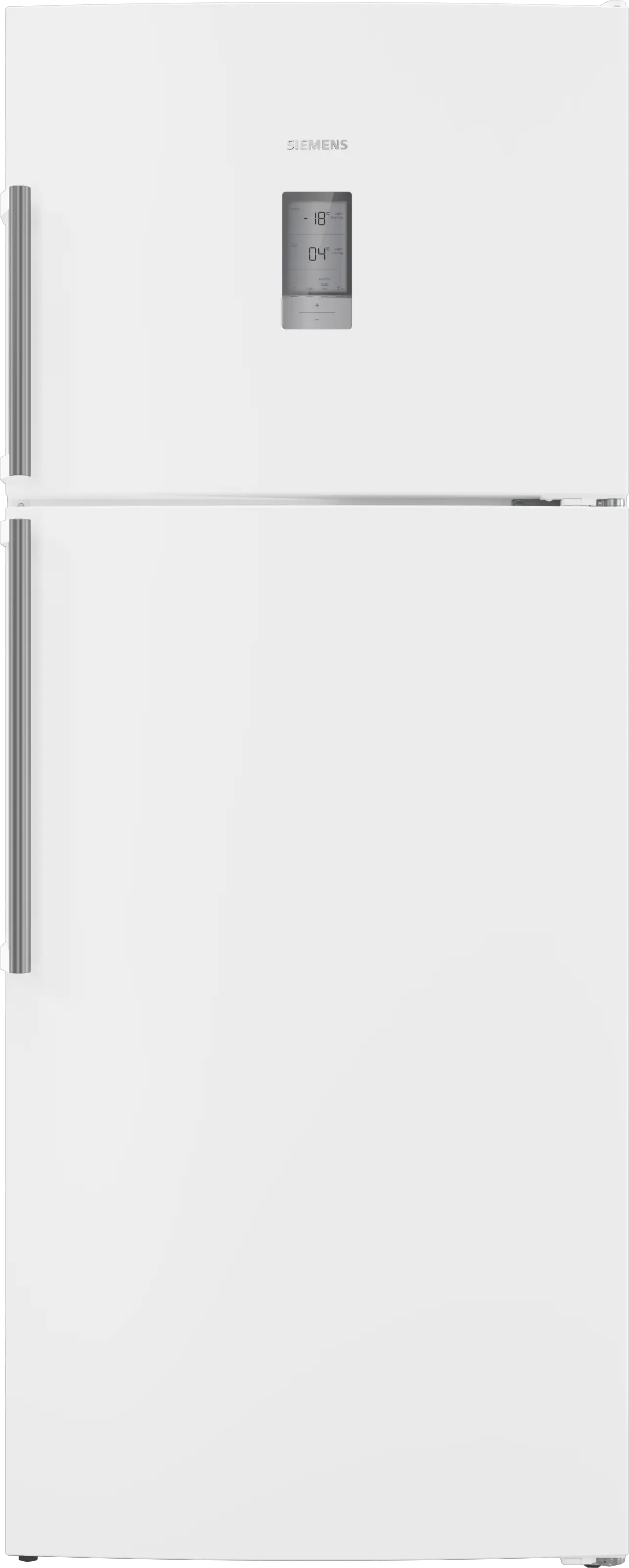 SIEMENS iQ500 Üstten Donduruculu Buzdolabı 186 x 75 cm Beyaz, Total noFrost KD76NAWE1N