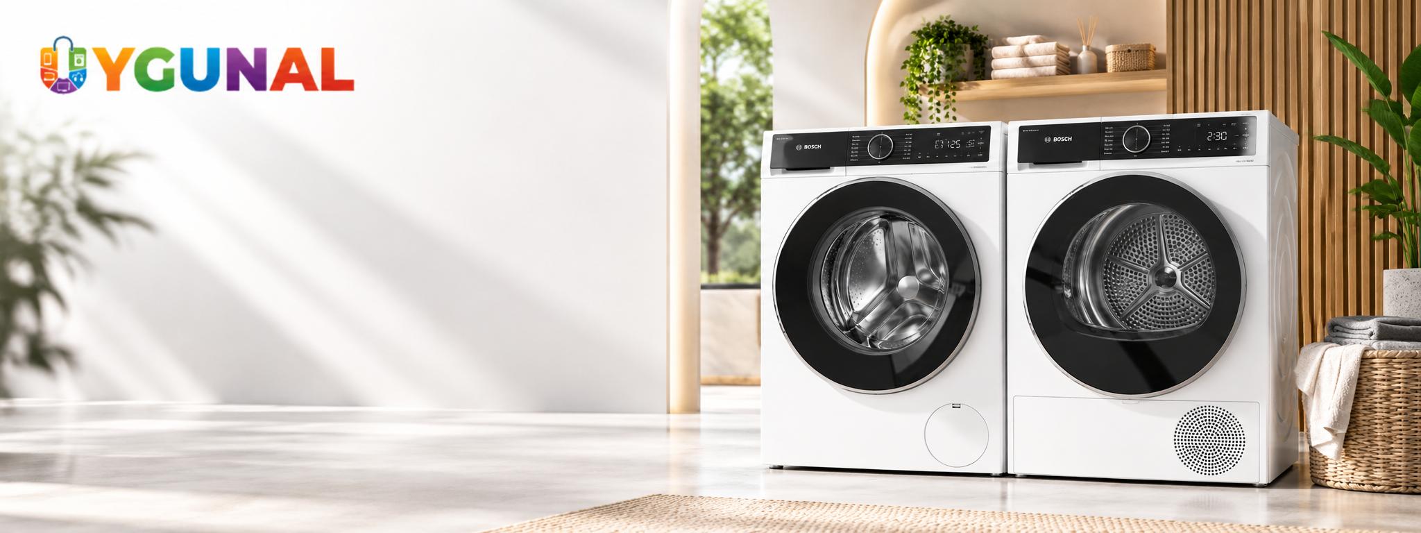 Çamaşır makinesi alana kurutma makinesinde %30 ekstra indirim. kampanya görseli