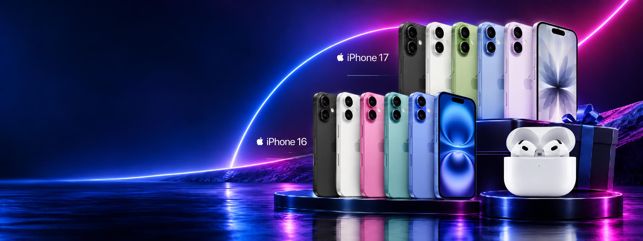 Yeni iPhone’unu Seç, Teknolojiyi Yakala kampanya görseli