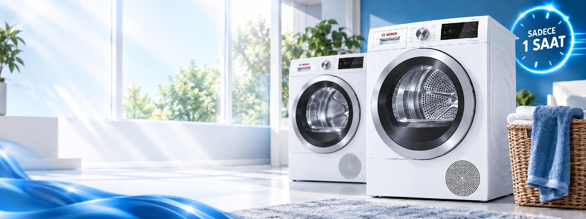 Bosch Kurutma Makinelerinde Ekstra İndirim! kampanya görseli