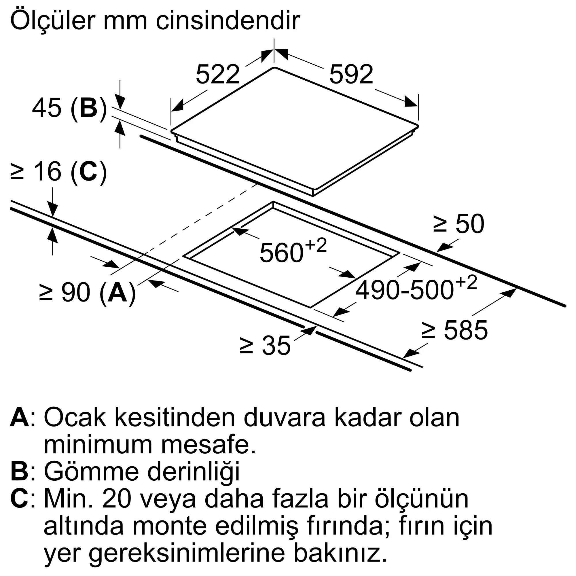 Bosch Serie 6 Elektrikli Ocak 60 cm PKE612FA2E - görsel 5