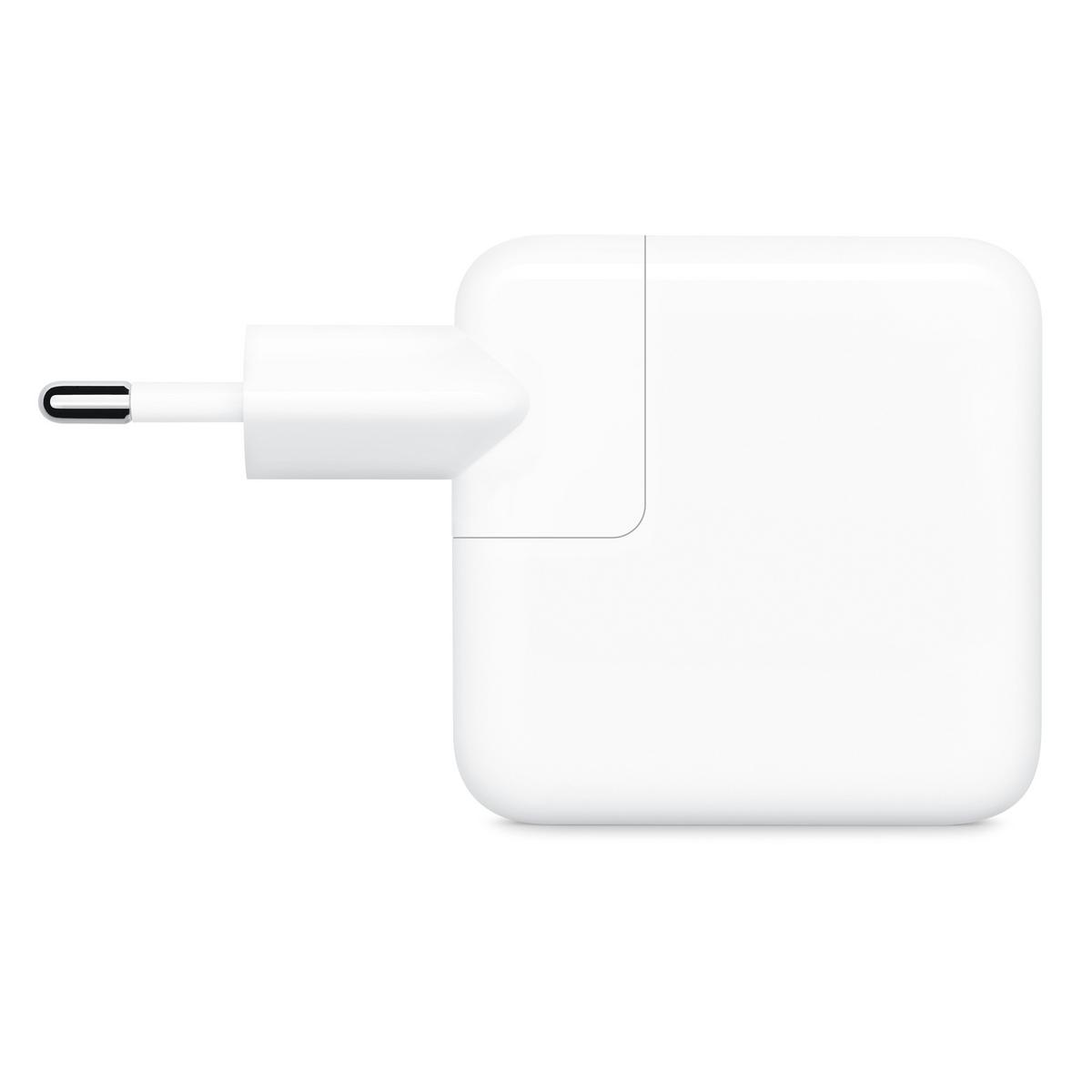 APPLE 35 W Çift USB-C Bağlantı Noktalı Güç Adaptörü MW2K3TU/A - görsel 2