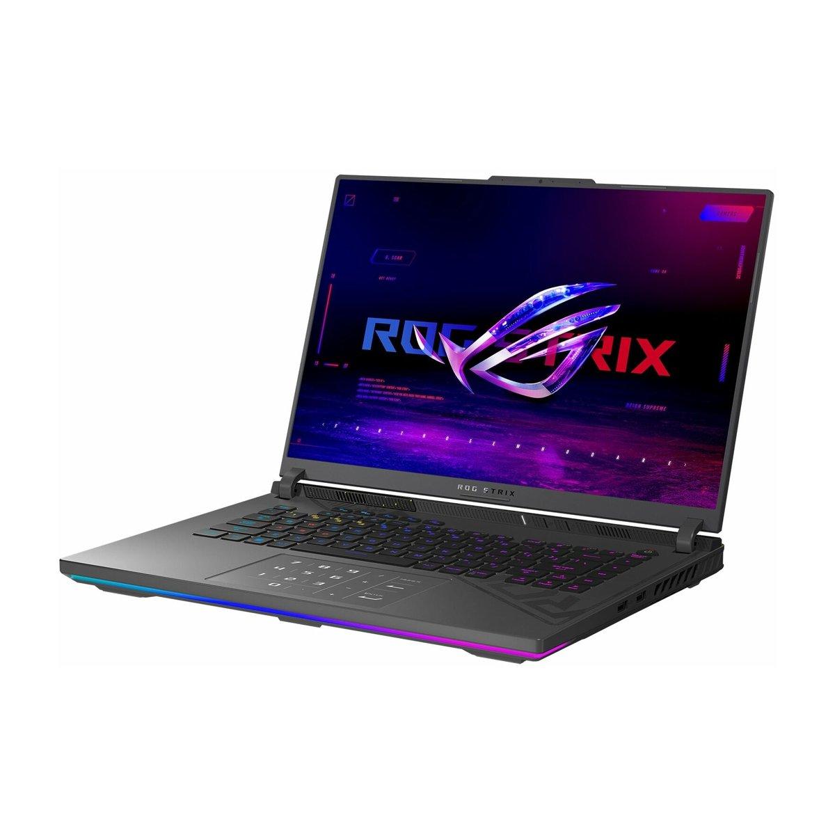 Asus ROG Strix G16 (G614PH-RV036) - RTX 5050 8GB 115W · Ryzen 9 8940HX · 40GB RAM · 512GB SSD · 16'' WUXGA 165Hz · Windows 11 Pro, Gri - görsel 3
