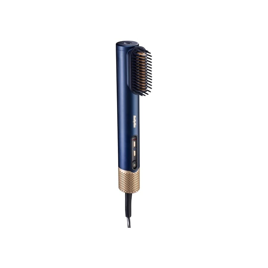 BaByliss Air Wand AS6550CE 1600W Saç Kurutma ve Şekillendirme Seti (2 Başlık, Lacivert/Altın) - görsel 3