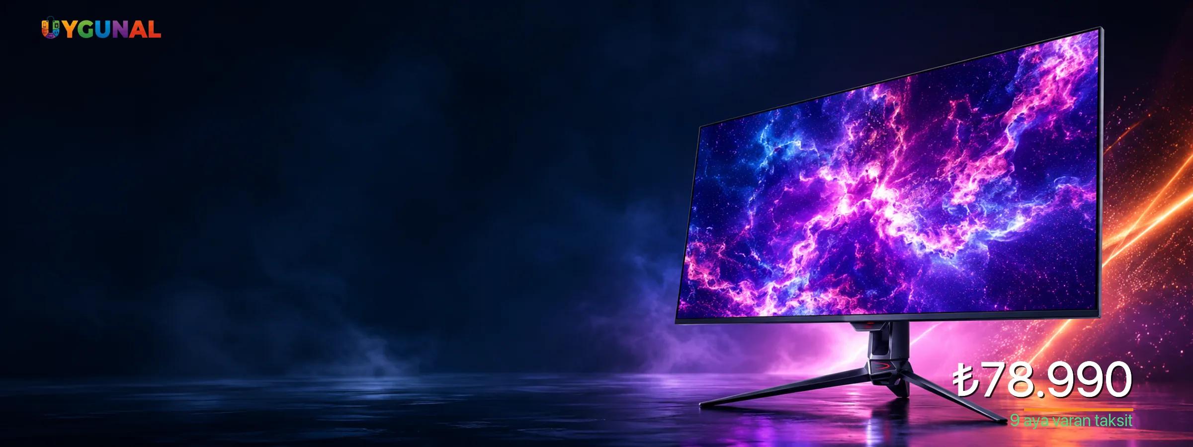 ASUS ROG Swift 4K OLED kampanya görseli