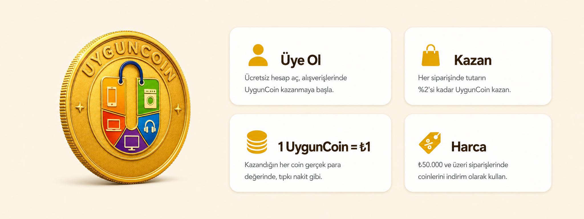 UYGUNCOİN kampanya görseli