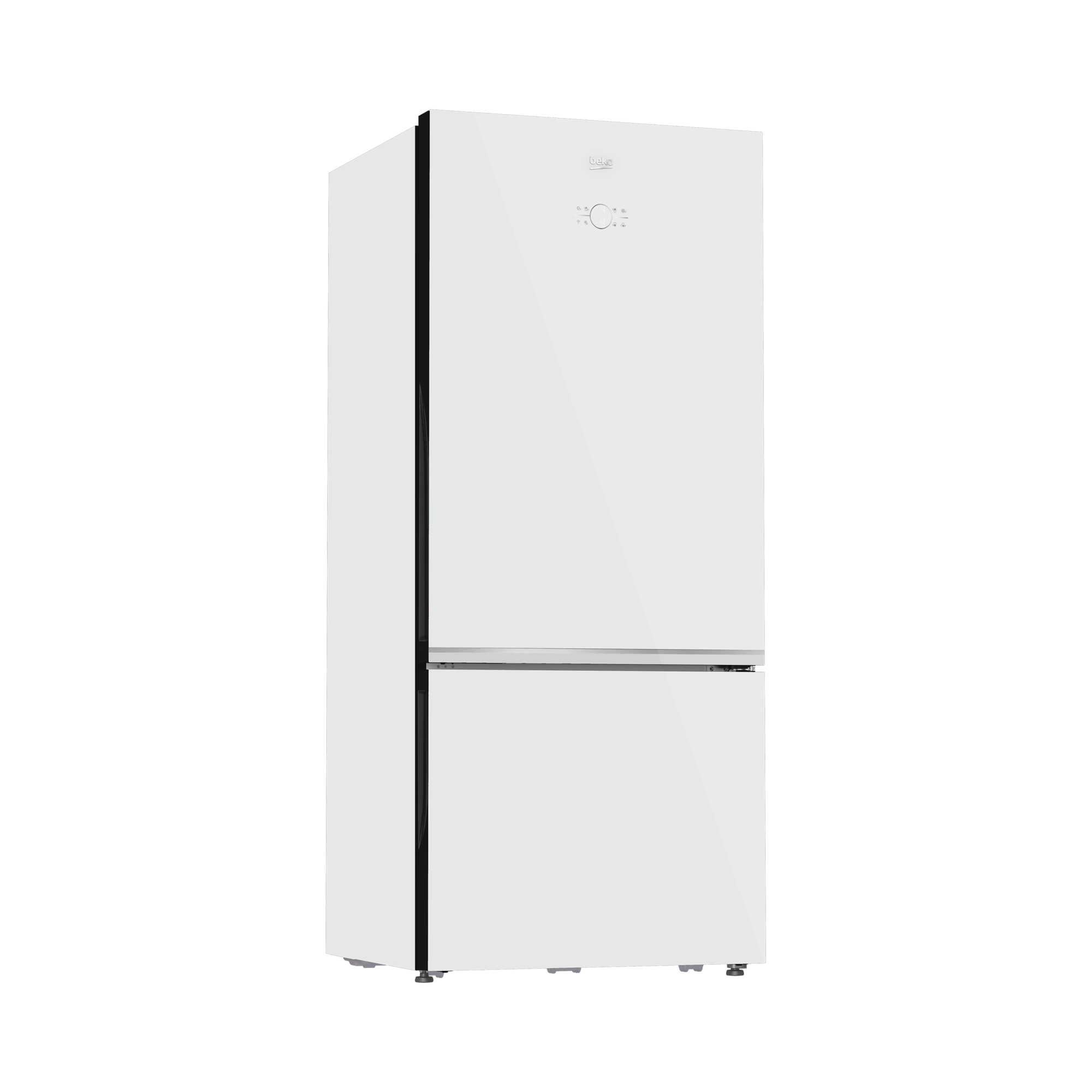 Beko 678551 EBC AI Fit Beyaz Cam Yapay Zeka Teknolojili No Frost Buzdolabı - görsel 2