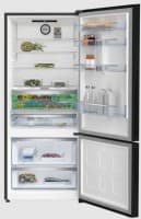 Beko 678551 ESC Siyah Cam No Frost Buzdolabı - görsel 3