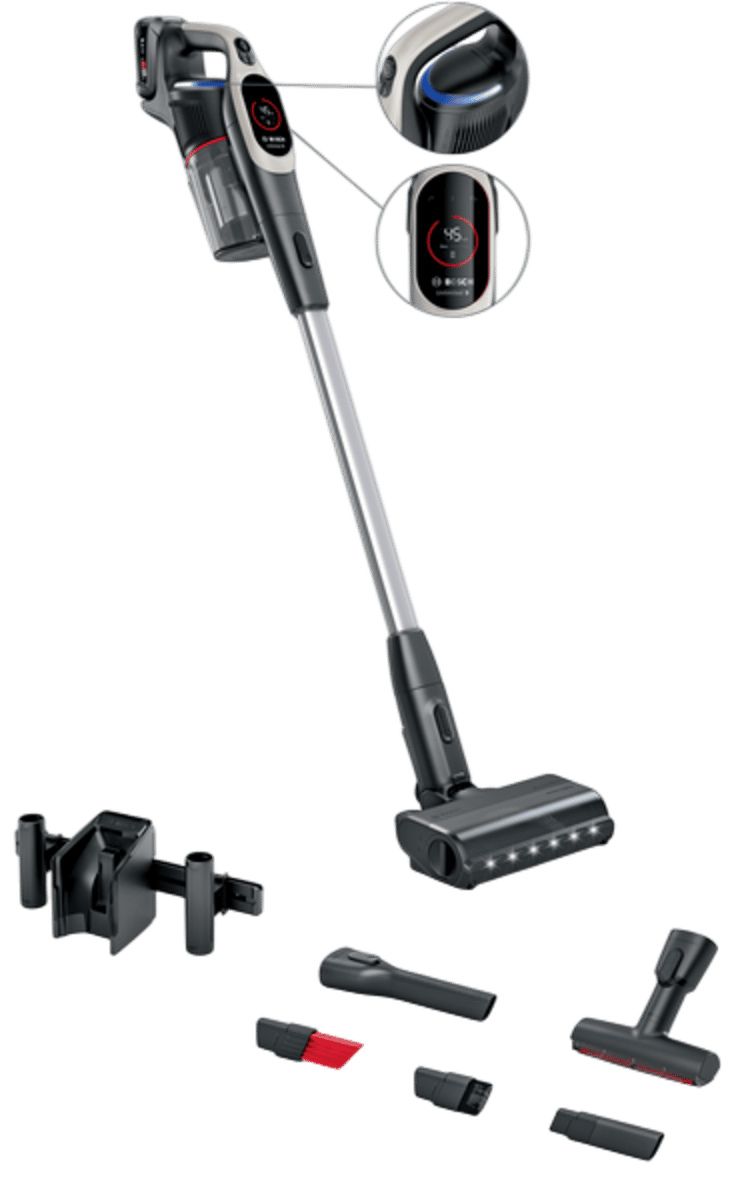 BOSCH BCS931GAC Şarjlı Dikey Süpürge Unlimited 9 Grafit - görsel 4
