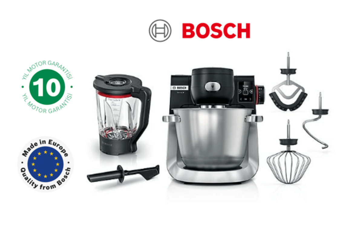 BOSCH MUMS6ZS17 Mutfak Şefi Siyah - görsel 2