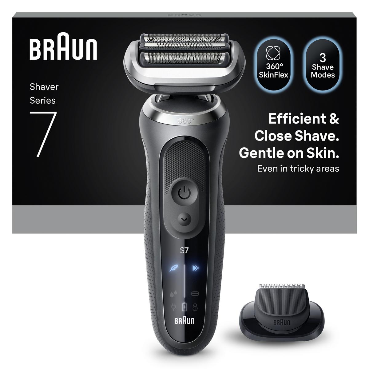 BRAUN 72-G1200S Series 7 Elektrikli Islak ve Kuru Tıraş Makinesi - görsel 2