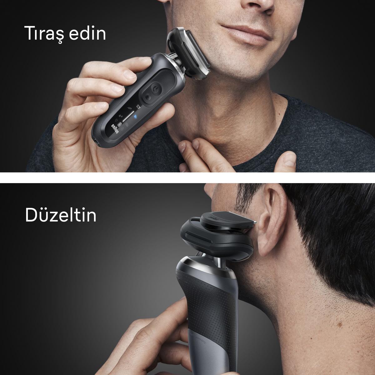 BRAUN 72-G1200S Series 7 Elektrikli Islak ve Kuru Tıraş Makinesi - görsel 3