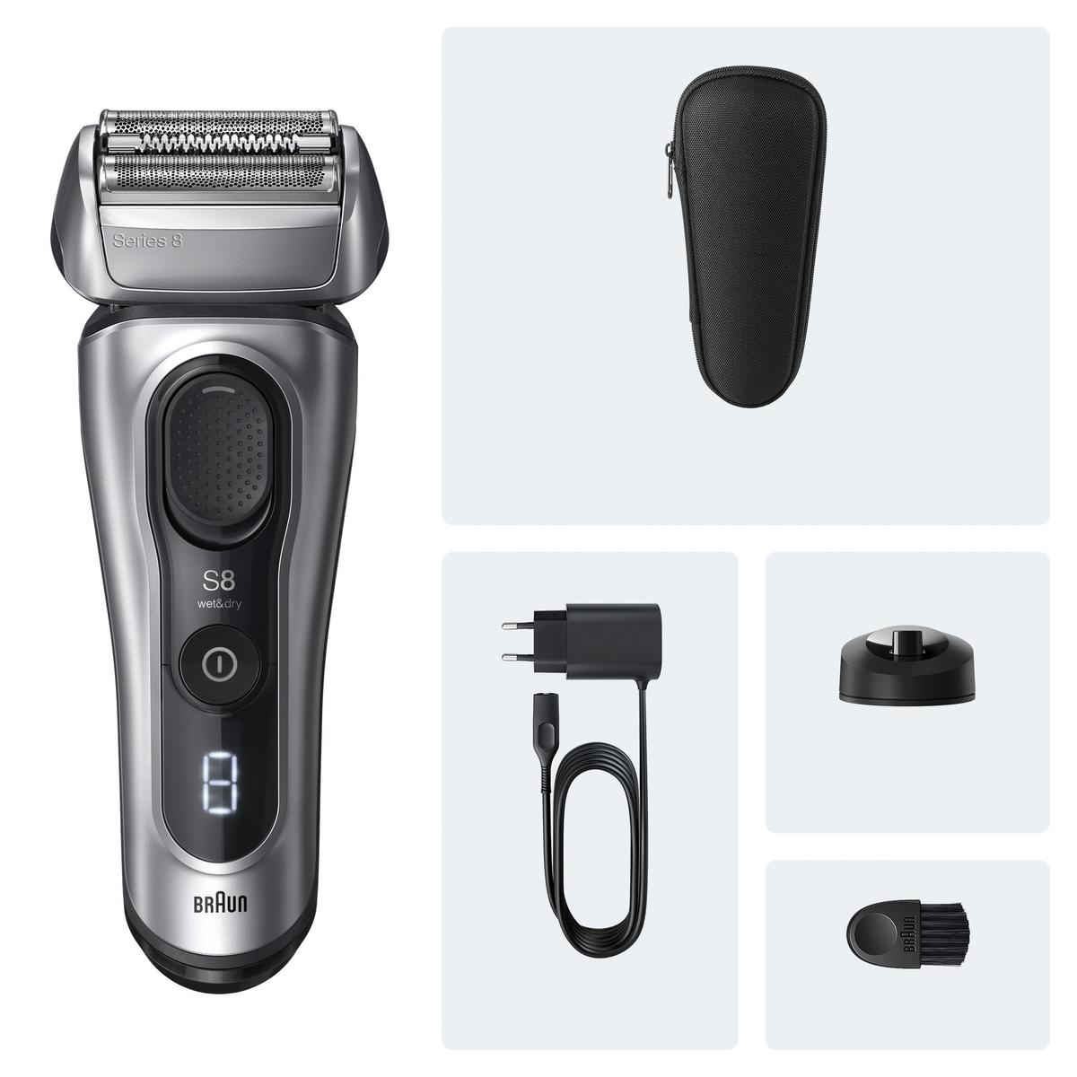 BRAUN 8617S Series 8 Elektrikli Islak ve Kuru Tıraş Makinesi - görsel 3
