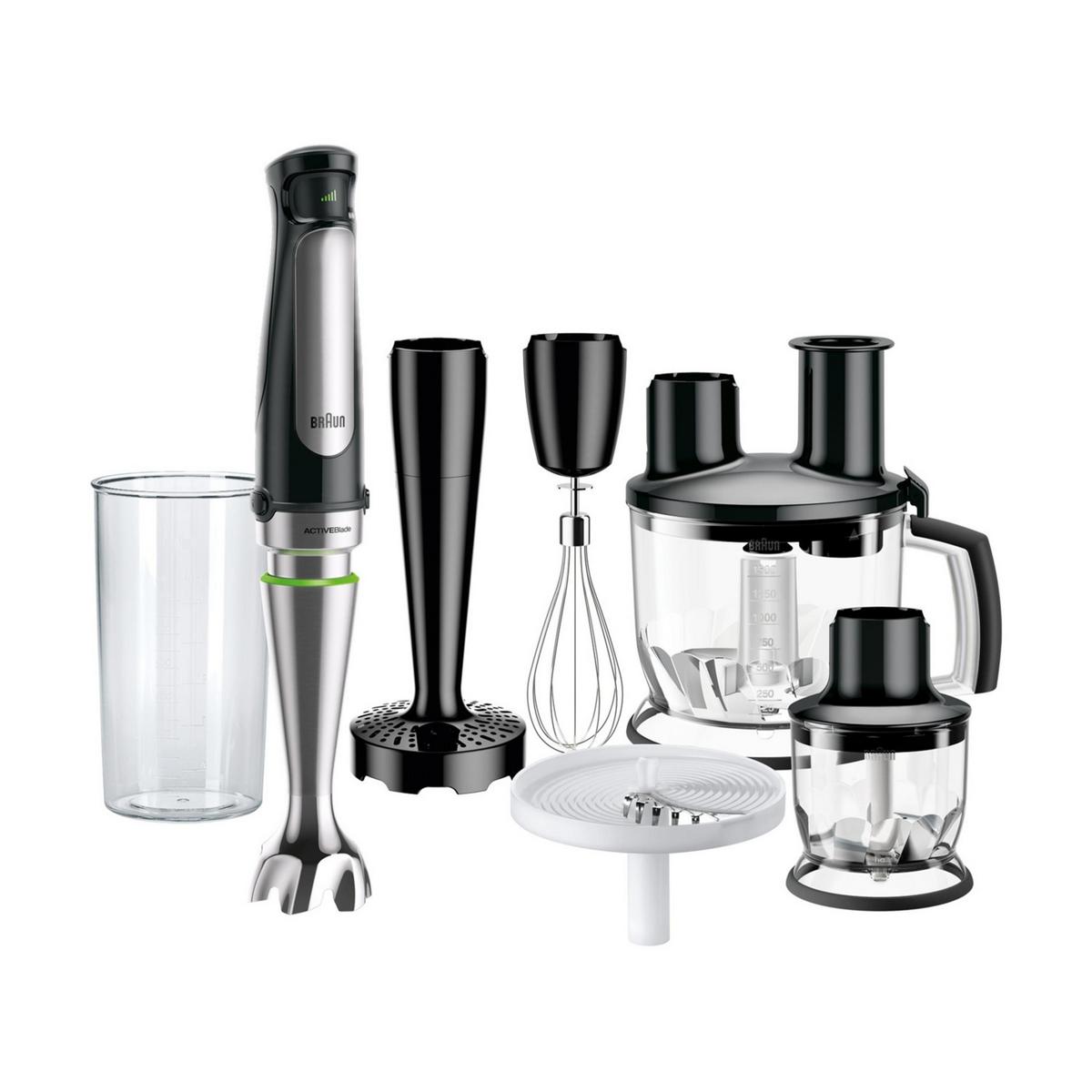BRAUN Multi Quick MQ 7087X 1000 W Blender Seti Siyah
