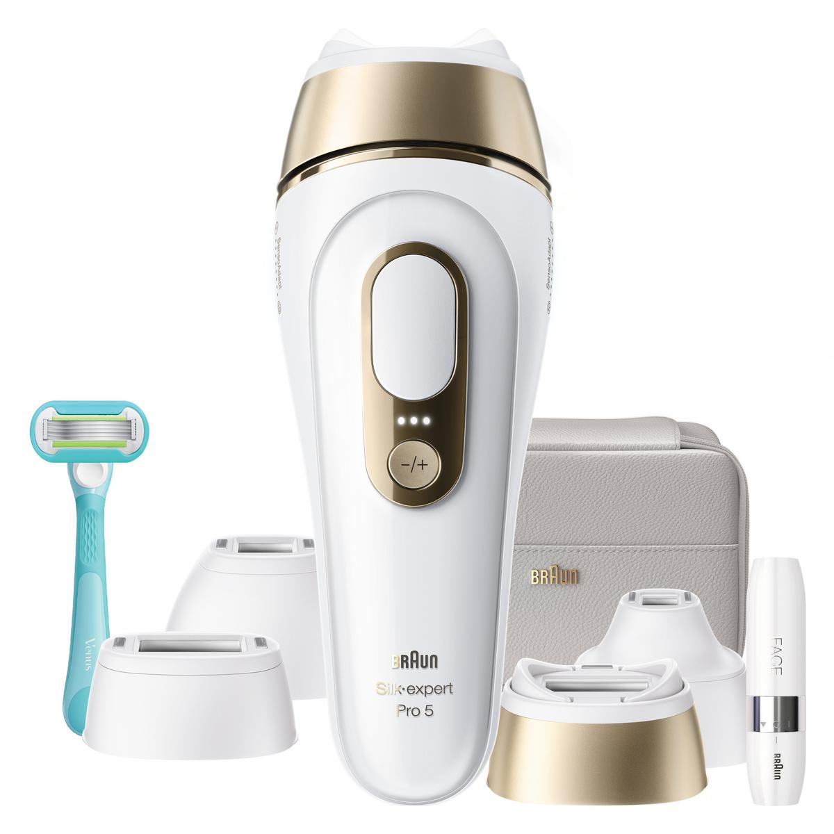 BRAUN PL5412 IPL Silk·Expert 4 Başlıklı Evde Lazerle Tüy Alma Çanta Mini Tüy Alma Makinesi - görsel 4