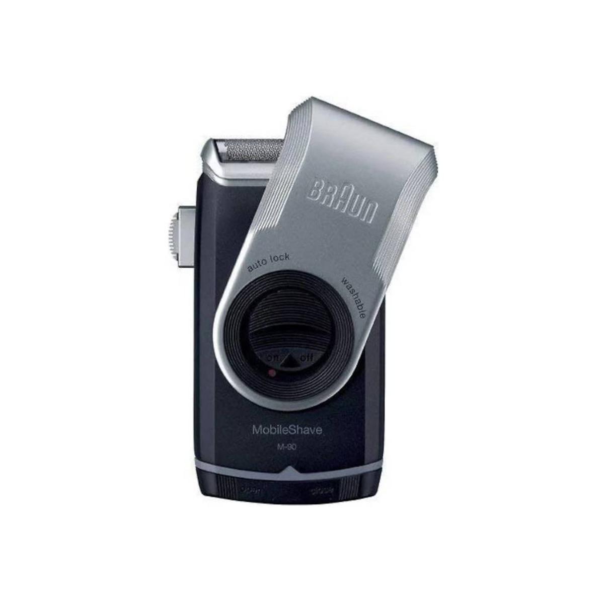 BRAUN PocketGo M-90 Pilli Seyahat Tıraş Makinesi Gri