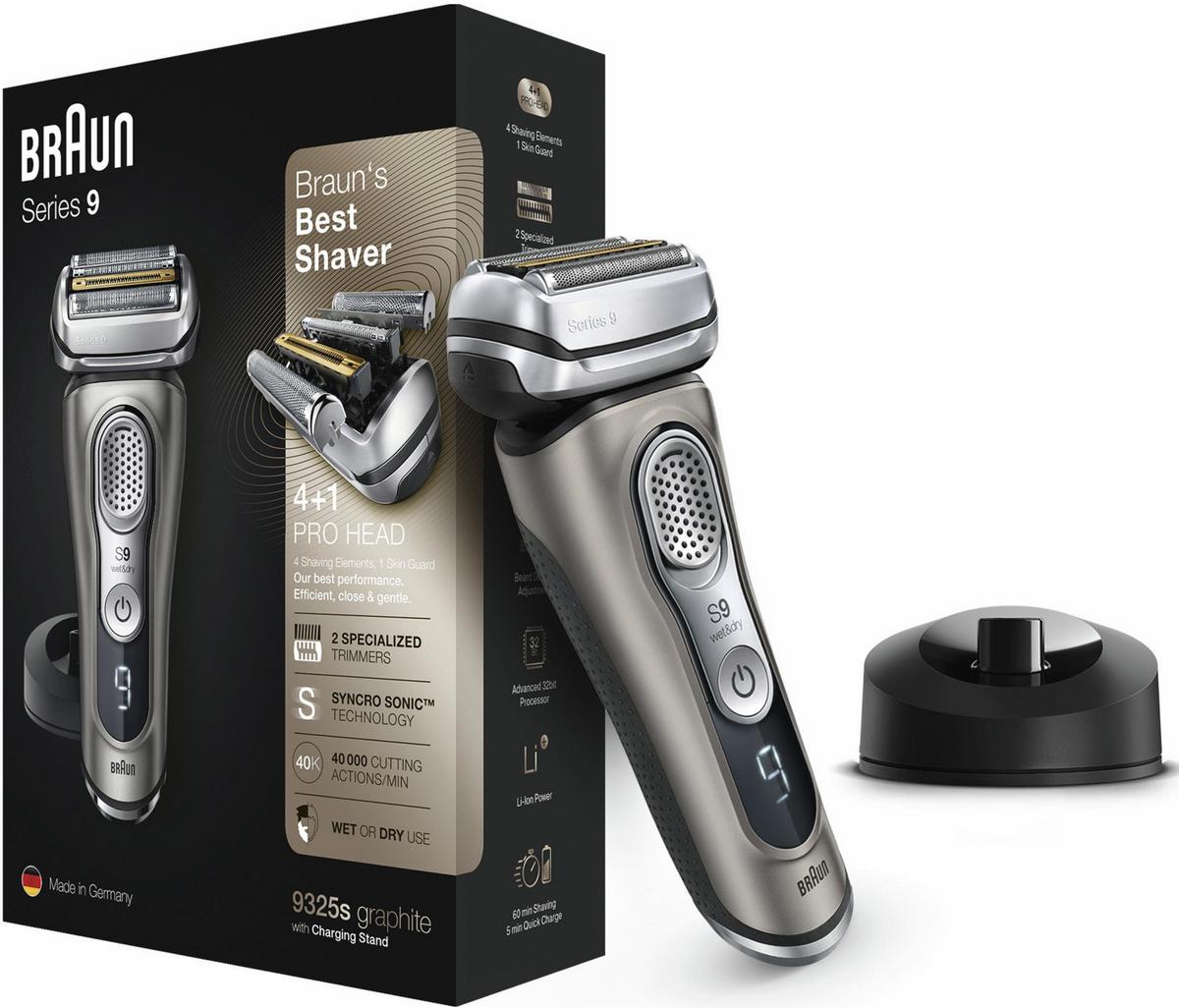 BRAUN Series 9 9325s Tıraş Makinesi Gri - görsel 3