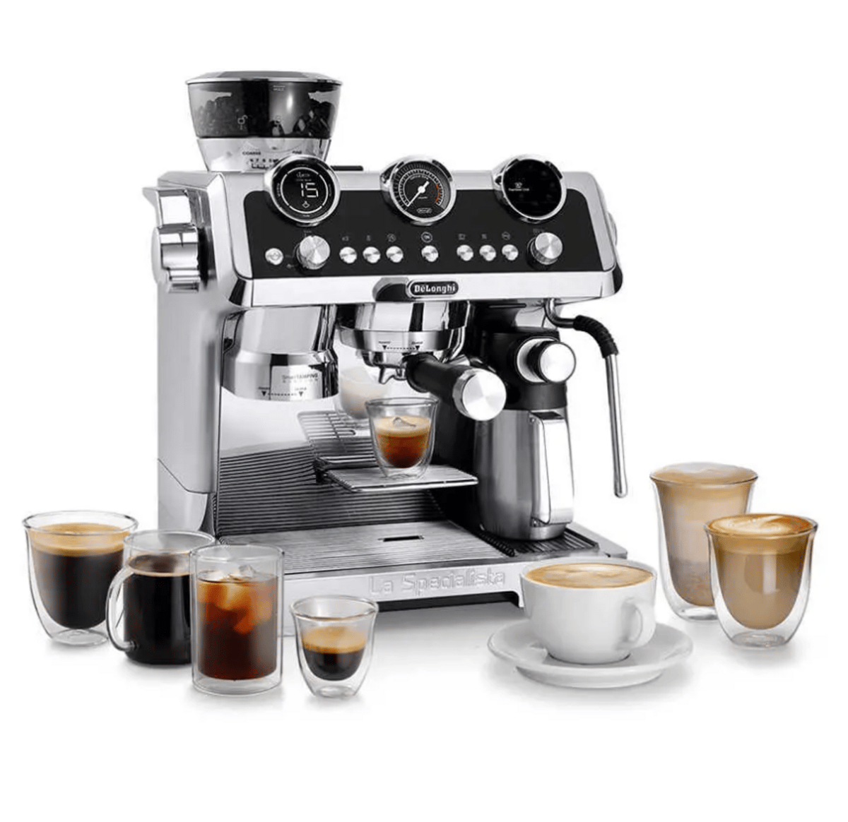 DELONGHI EC9865.M La Specialista Manuel Espreso Makinesi Inox - görsel 2