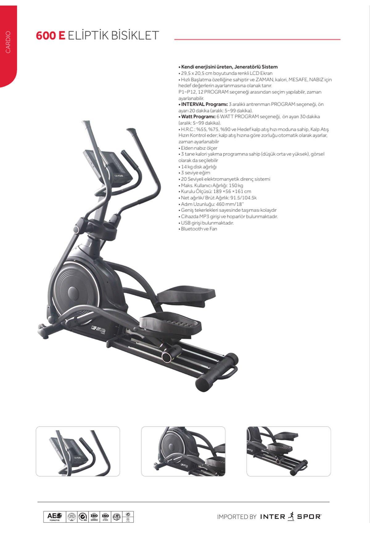Diesel Fitness 600D Eliptik Bisiklet - görsel 2