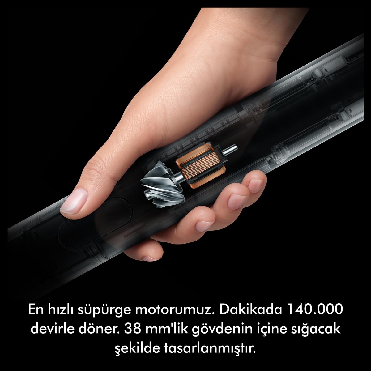 DYSON PencilVac Fluffycones Kablosuz Şarjlı Dikey Süpürge - görsel 4