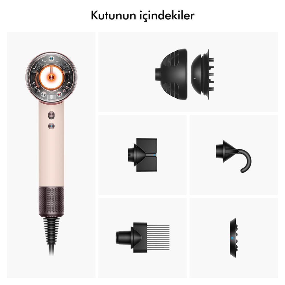 Dyson Supersonic Nural Saç Kurutma Makinesi - Ceramic Pink / Rose Gold - görsel 2