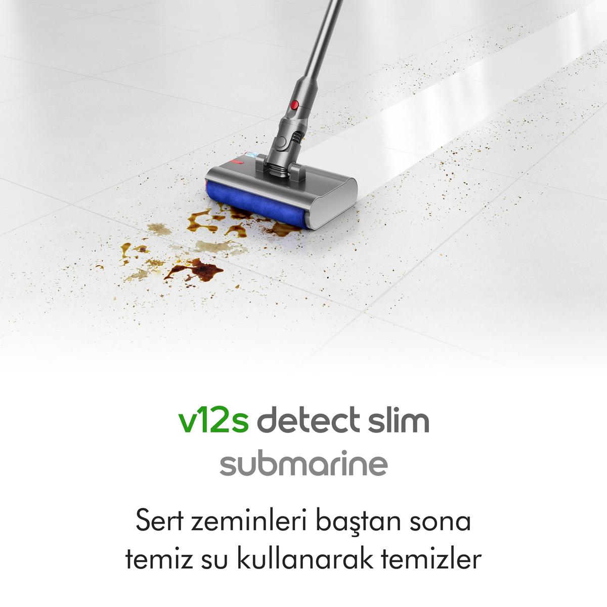 DYSON V12s Detect Slim Submarine Şarjlı Dikey Süpürge - görsel 2