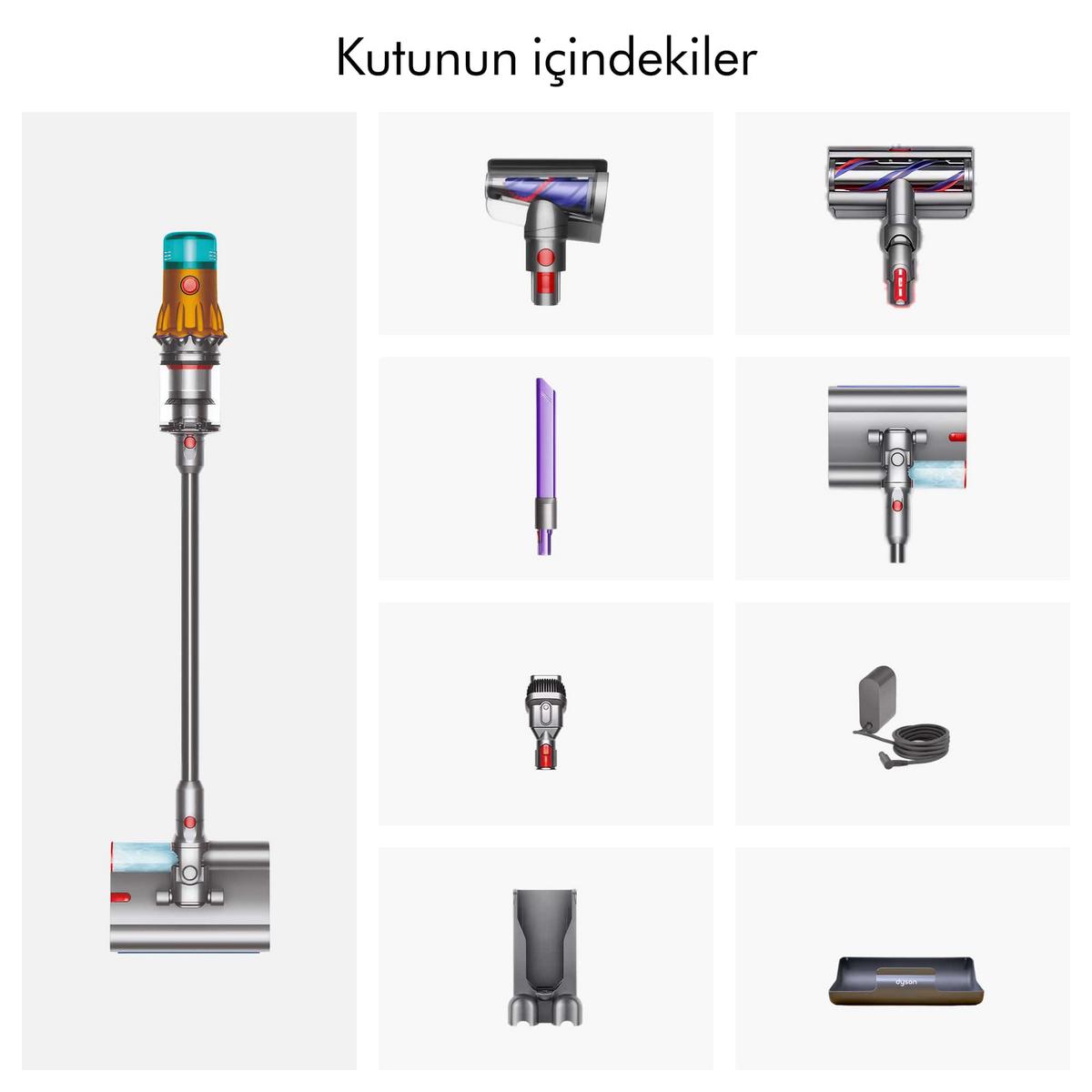 DYSON V12s Detect Slim Submarine Şarjlı Dikey Süpürge - görsel 4