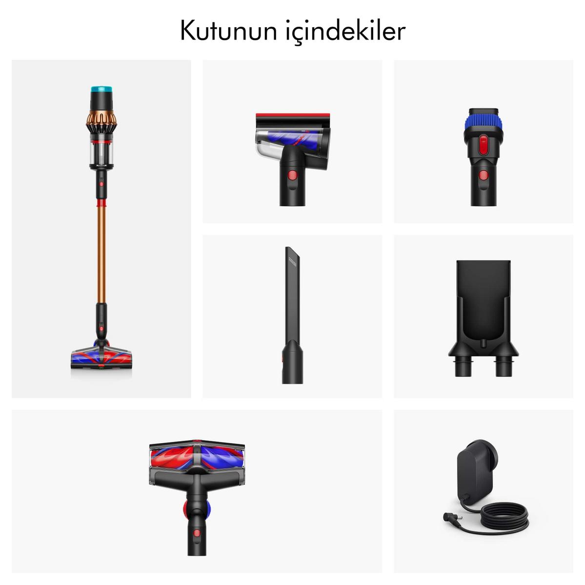 DYSON V16 Piston Animal Kablosuz Şarjlı Dikey Süpürge Mat Siyah - görsel 2