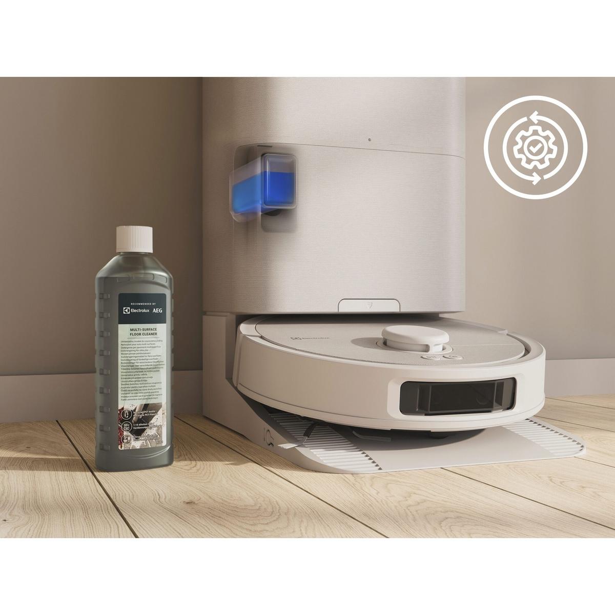 ELECTROLUX ER81UW3SW İstasyonlu Robot Süpürge Deniz Kabuğu Beyazı - görsel 3