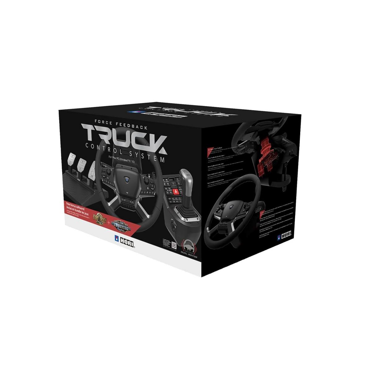 HORI Force Feedback PC Truck Direksiyon Seti - görsel 3