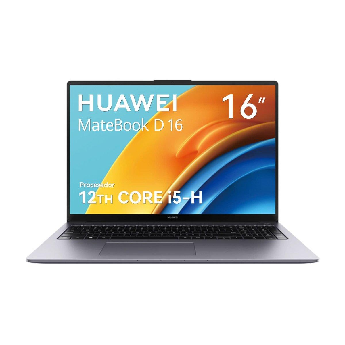 Huawei Matebook D16 Fhd Ips +Mouse A30 Intel Core I5 13420H Ram SSD 16 inç Windows 11 Pro, Gri - görsel 5