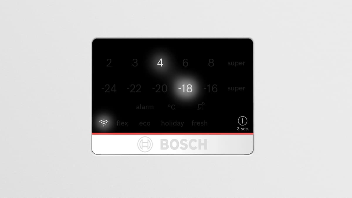 Bosch Serie 8 Alttan Donduruculu Buzdolabı 186 x 86 cm Beyaz, Total No Frost KGP86FWC0N - görsel 4