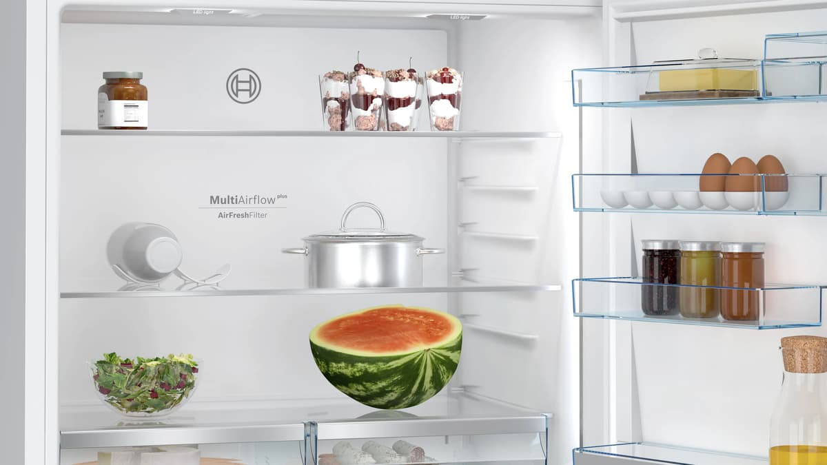 Bosch Serie 8 Alttan Donduruculu Buzdolabı 186 x 86 cm Beyaz, Total No Frost KGP86FWC0N - görsel 5