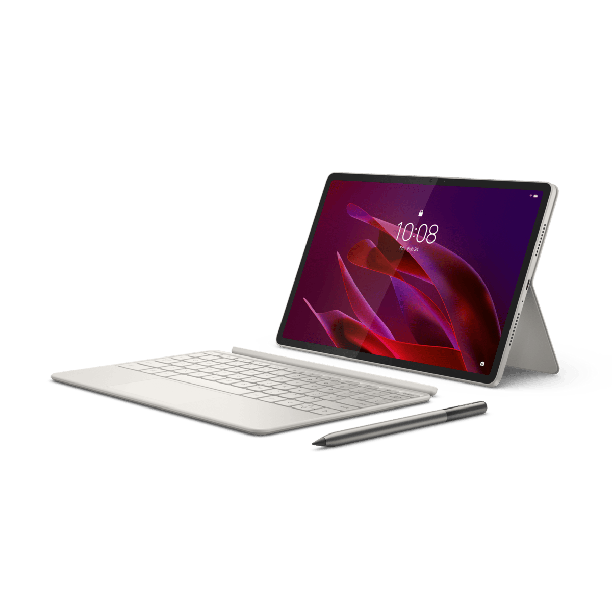 Lenovo Yoga Tab (Snapdragon 8 Gen 3) 12GB/256GB 11.1'' 3.2K 144Hz Kalem + Klavye Tablet - Deniz Kabuğu - görsel 3