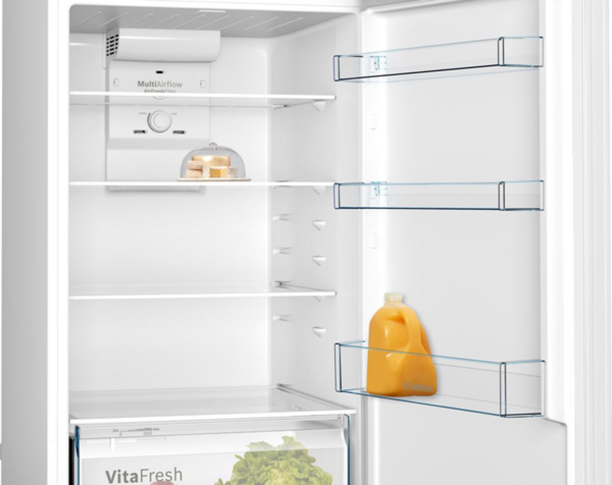 Bosch Serie 4 Üstten Donduruculu Buzdolabı 186 x 70 cm Beyaz, Total No Frost KDN55NWE0N - görsel 3