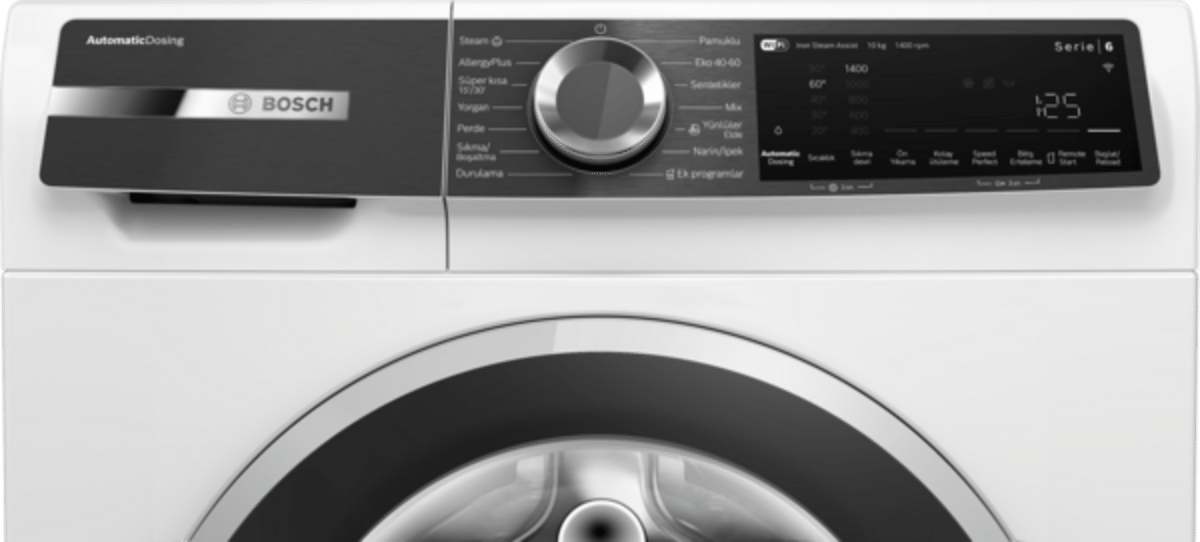 Bosch Serie 6 Çamaşır Makinesi 10 kg maks. 1400 dev./dak. WGK254Y0TR - görsel 4