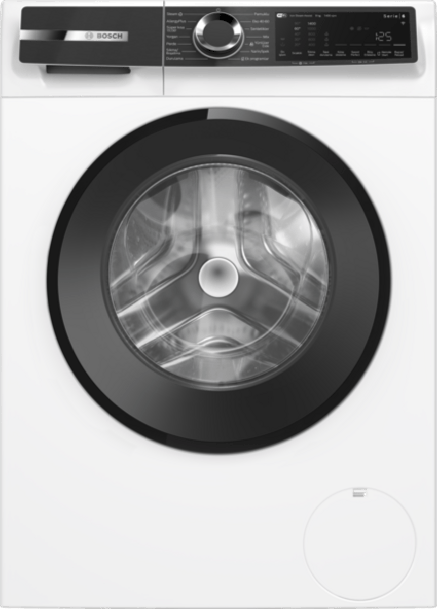 Bosch Serie 6 Çamaşır Makinesi 9 kg maks. 1400 dev./dak. WGK244Z0TR