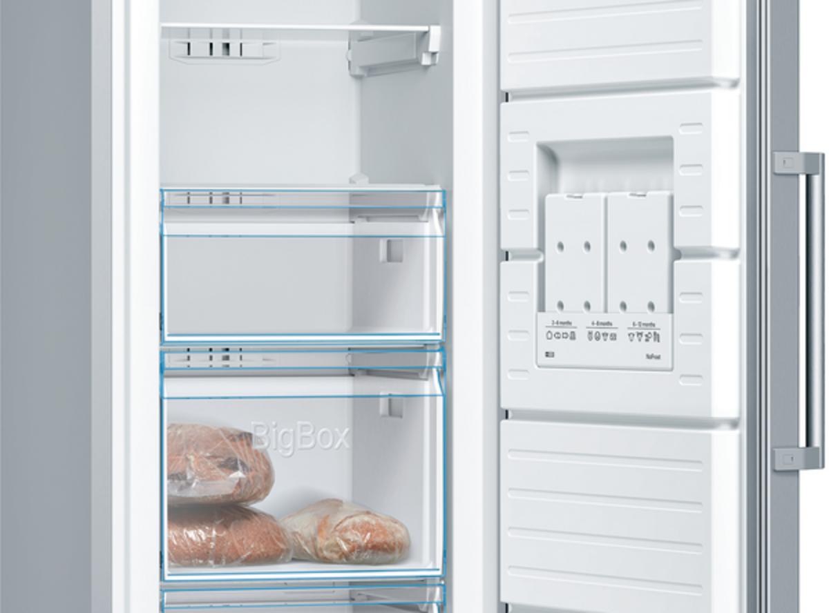 Bosch Serie 4 Solo Derin Dondurucu 186 x 60 cm Paslanmaz çelik GSN36VIEP - görsel 2