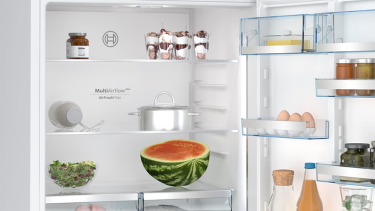 Bosch Serie 8 Alttan Donduruculu Buzdolabı 186 x 75 cm Beyaz, Total No Frost KGP76AWC0N - görsel 4
