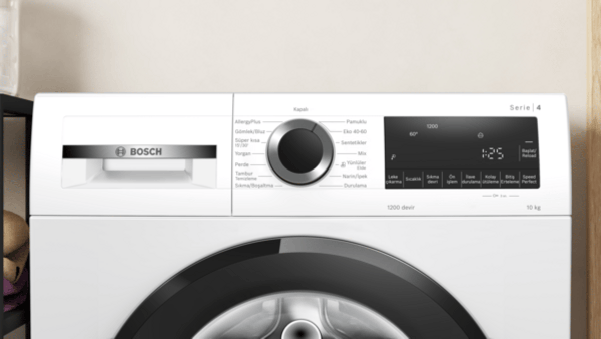 Bosch Serie 4 Çamaşır Makinesi 10 kg maks. 1200 dev./dak. WGA25203TR - görsel 4