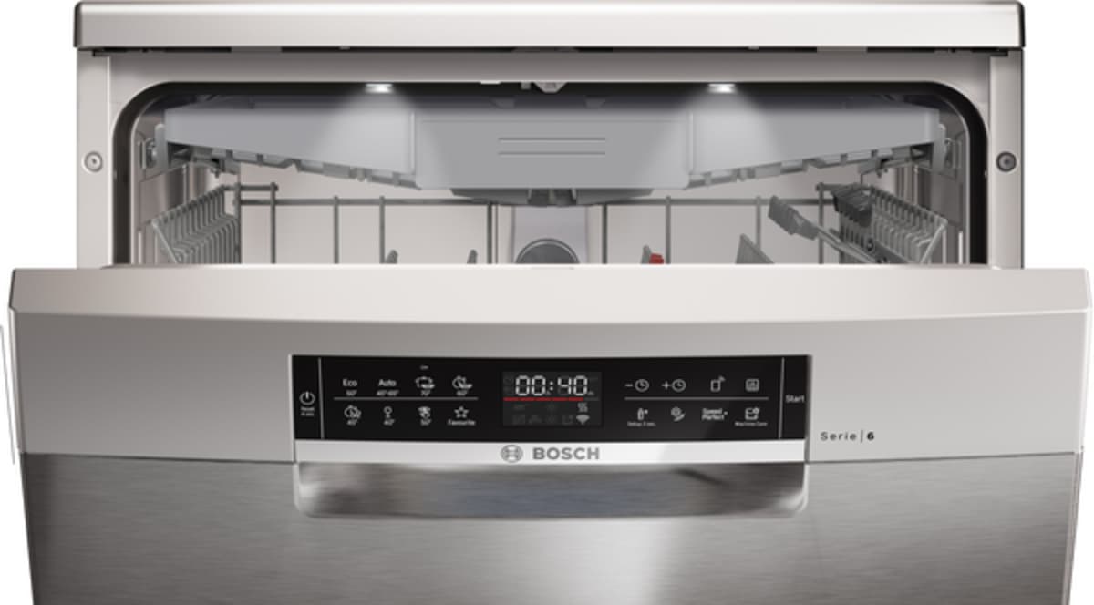 Bosch Serie 6 Solo Bulaşık Makinesi 60 cm Inox - 14 Kişilik · 8 Program · A Enerji (SMS6ECI83T) - görsel 3