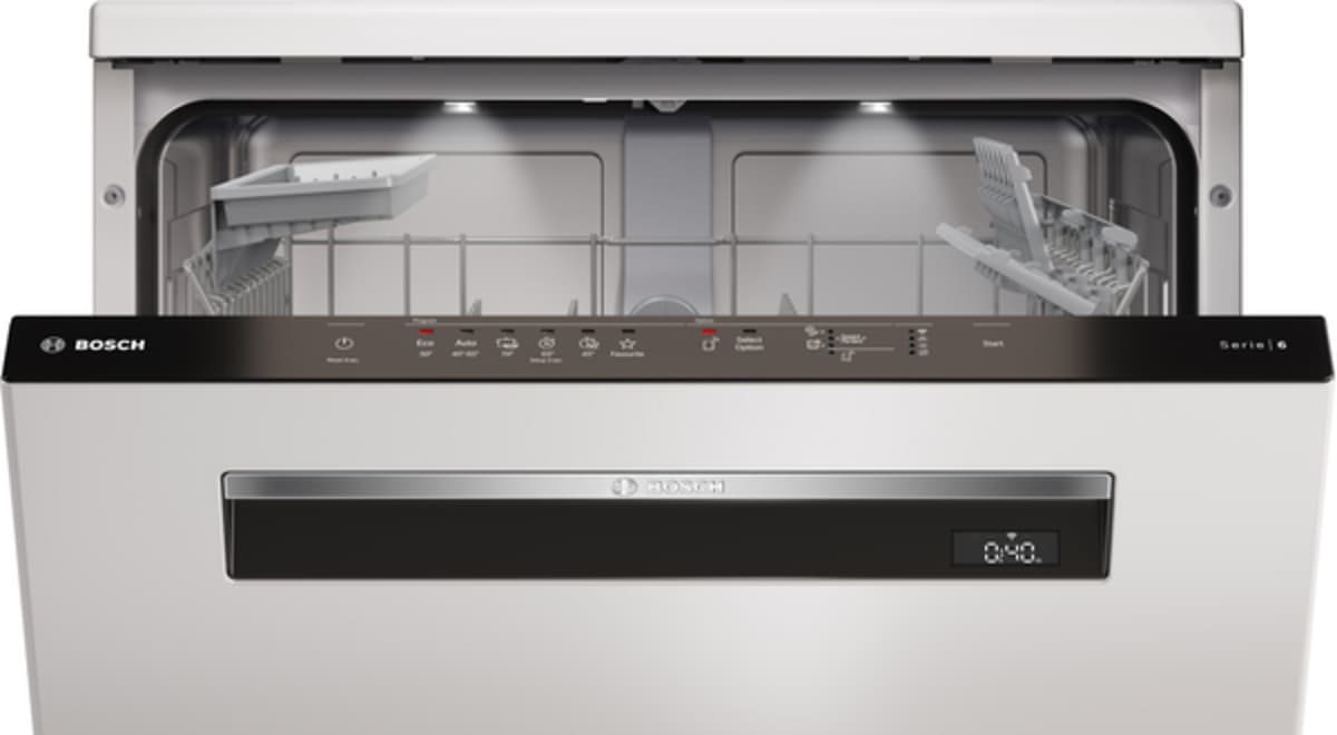 Bosch Serie 6 Solo Bulaşık Makinesi 60 cm Beyaz SMP6EKW60T - görsel 4