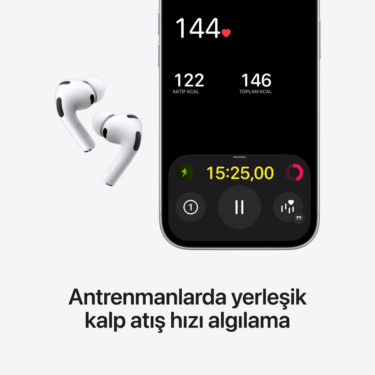 Apple AirPods Pro 3 Kulak İçi Kulaklık - görsel 3