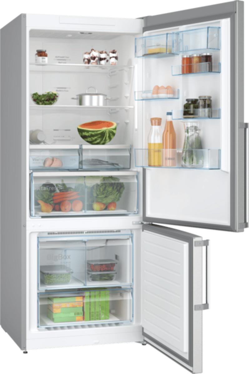 Bosch Serie 6 Alttan Donduruculu Buzdolabı 186 x 75 cm Paslanmaz çelik KGN76CIE0N - görsel 2