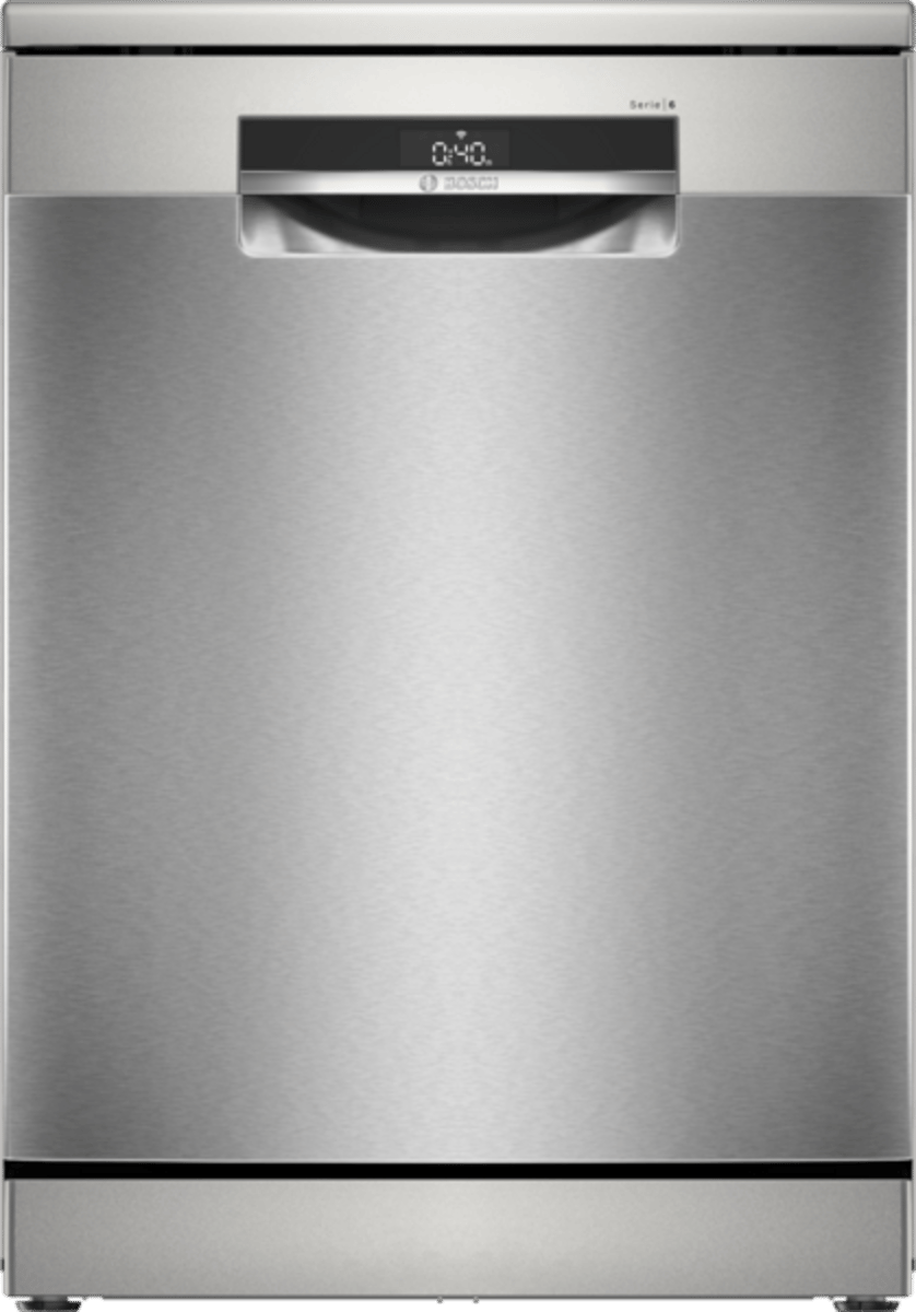 Bosch Serie 6 Solo Bulaşık Makinesi 60 cm Inox - 13 Kişilik · 6 Program · B Enerji · Su Taşma Emniyetli (SMS6EKI63T)