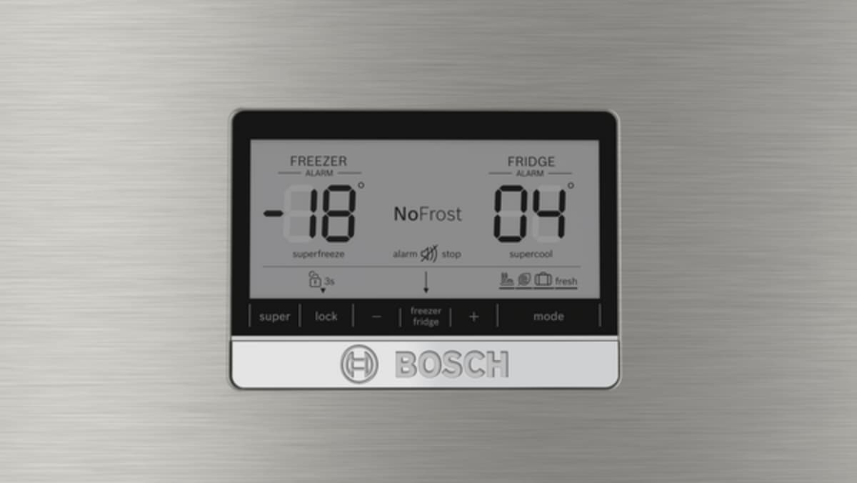 Bosch Serie 6 Üstten Donduruculu Buzdolabı 186 x 75 cm Paslanmaz çelik KDN76AIE1N - görsel 3