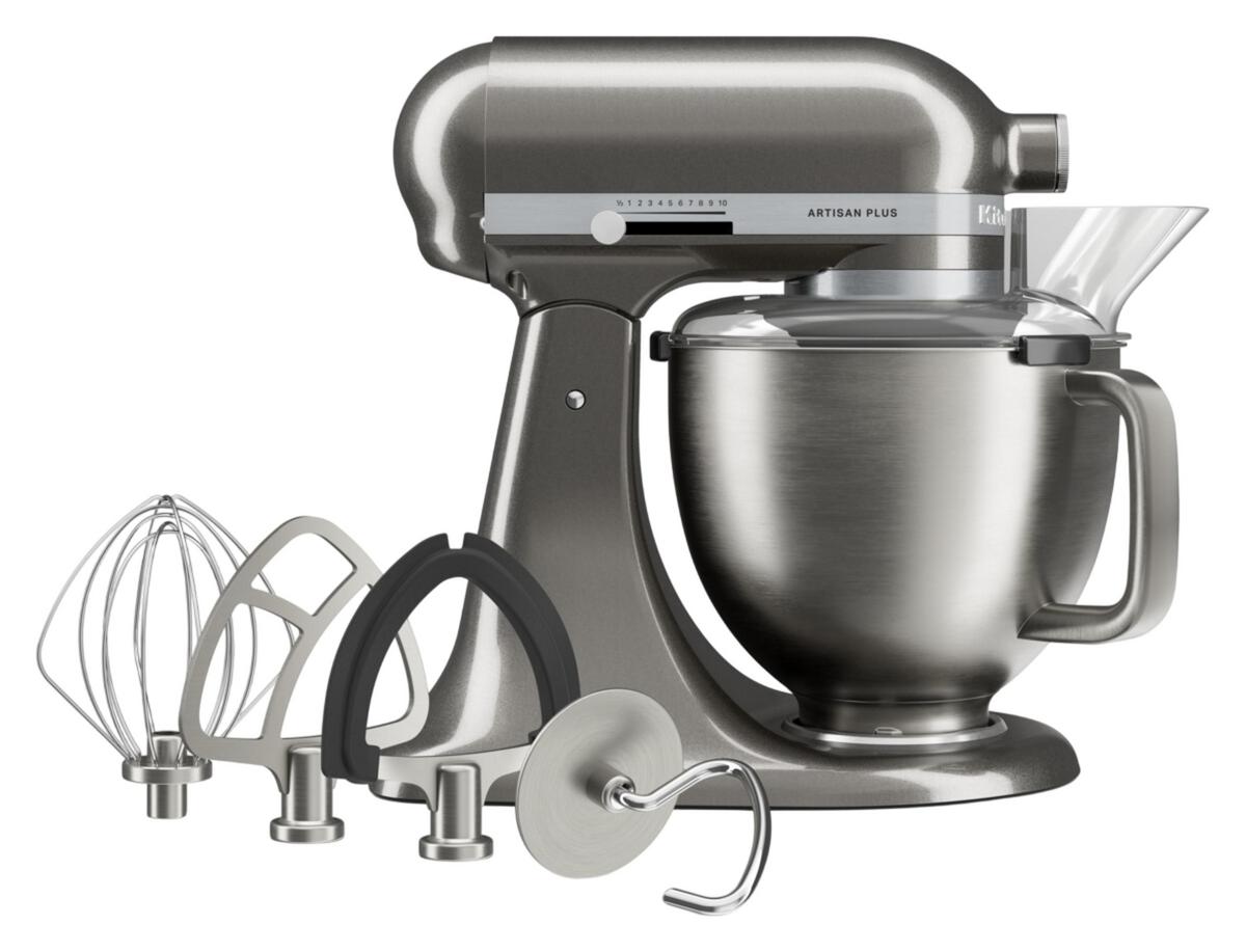 KITCHENAID 5KSM50PKVEMS Artisan Plus 4.7 l 325 W Stand Mikser Gümüş
