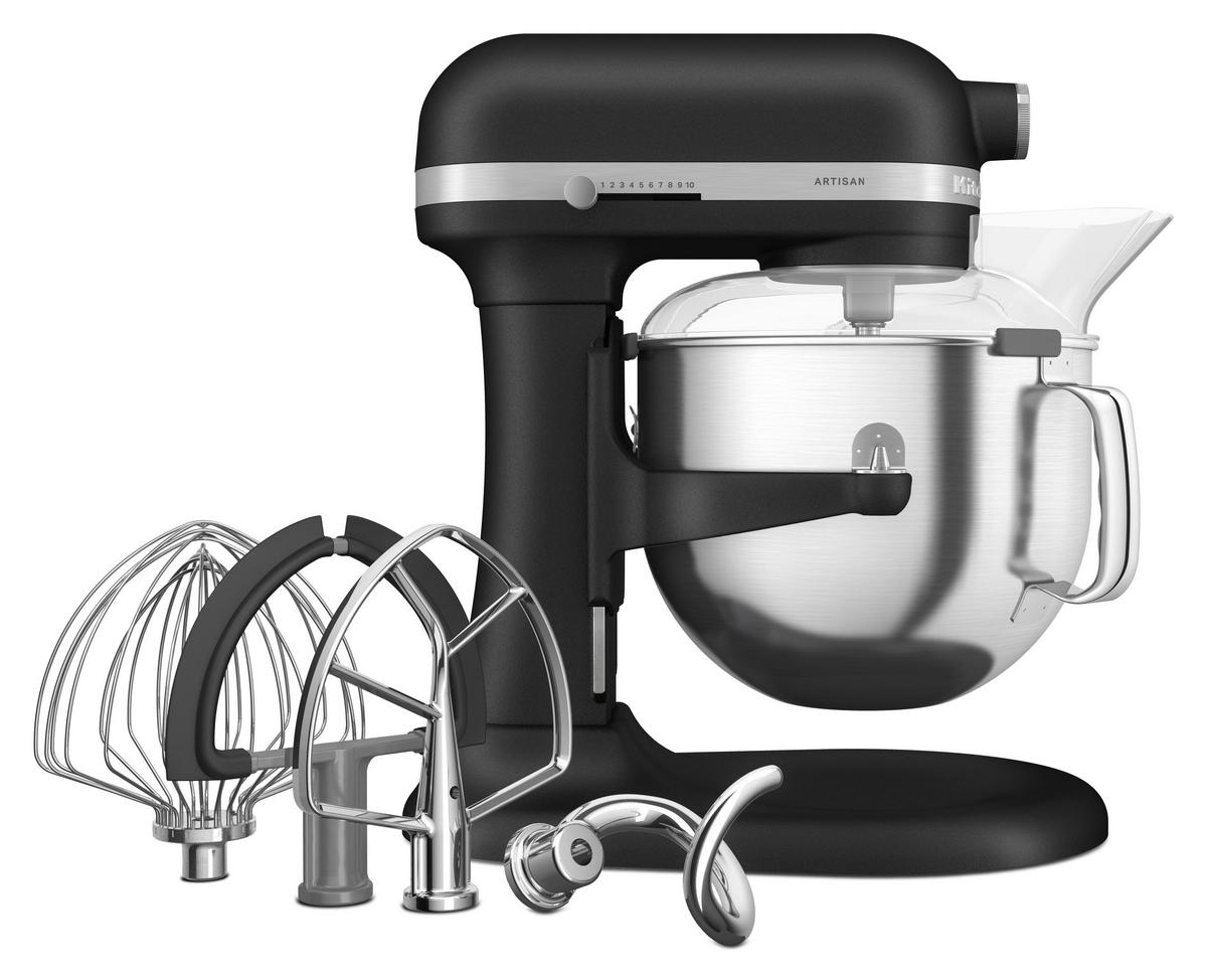 KITCHENAID 5KSM70SHXEBK 375 W Mutfak Robotu Siyah