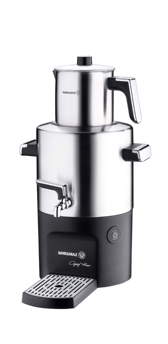 KORKMAZ A844 Çayşef Home Semaver Inox/Satin